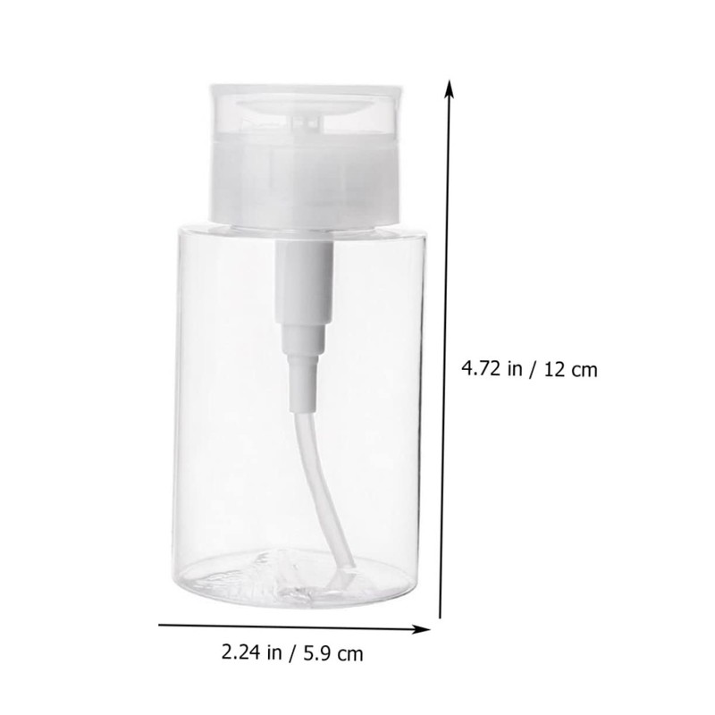 Outanaya Squeezable Toiletry Bottles 2 Pack 300ml Petg Travel Containers