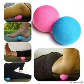 Massage ball/peanut Massage/lacrosse/massage device/high-end peanut (pink) 4ea