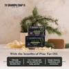 The Grandpa Soap Company Pine Tar Bar Soap for Men-