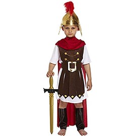 Childs Boys Roman General Soldier Gladiator King Book Day Fancy Dress Costume Outfit All Ages VEX (U36408/409/410) (10-12 years)
