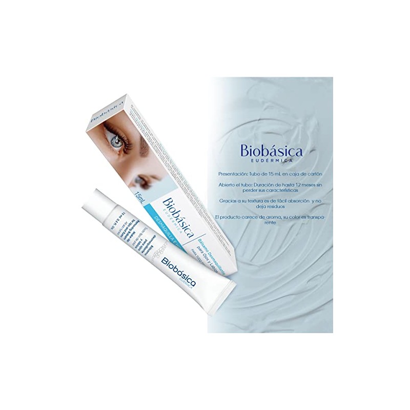 Bálsamo desmaquillante para ojos y labios | limpiador | protector
