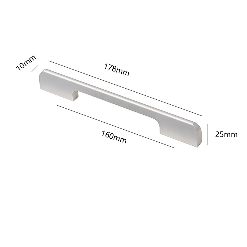 Door Handle Pulls, Aluminum Alloy T Bar Kitchen Cebinet Cupboard