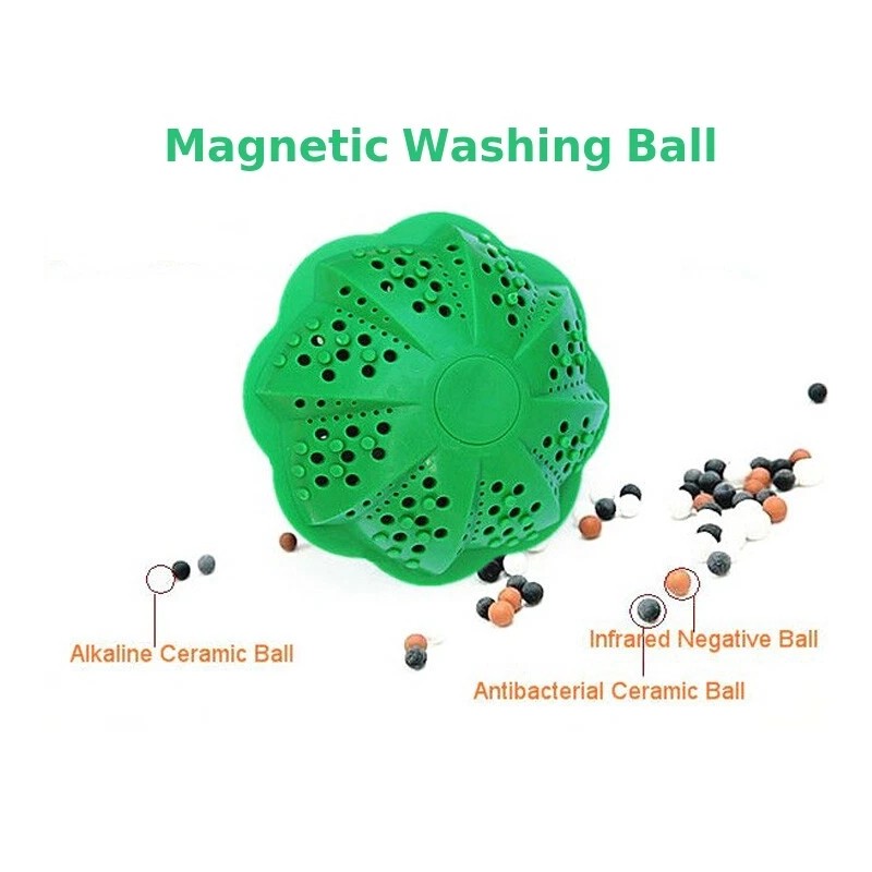 EcoQuest LAUNDRY BALL WITH MAGNETS AND 3 TYPES OF CERAMIC