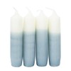 Mindful Moments 4" 4 Pk Taper Refill, Waterfall Blue -