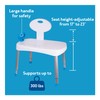 Carex Easy Transfer Shower Bench - Shower Chair for Elderly