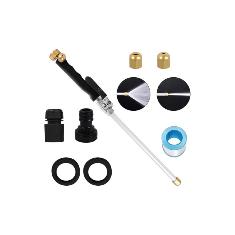 Jet Nozzle Power Washer for Garden，2-in-1 Jet Nozzle Power Washer