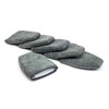 [Finger Applicator] Microfiber Fingertip Mitt Applicator (5 in. x 4 in.) 6 Pack (Gray)