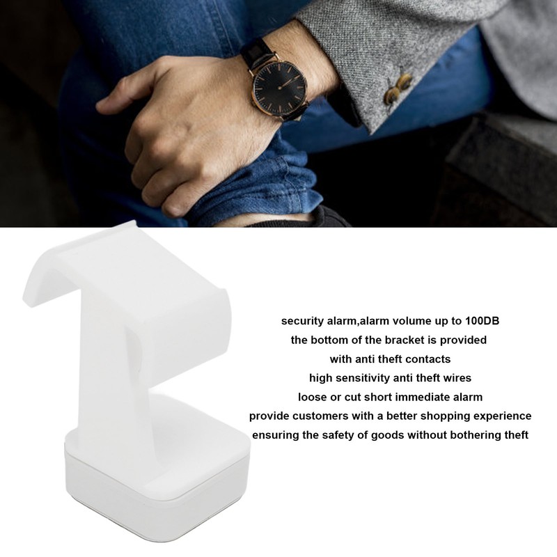 Anti Theft Watch Display Stand 100DB Security Alarm Watch Holder