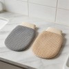 Juego Piezas Bolsa Jabón Malla Texturizada Guante Exfoliante Baño Manoplas