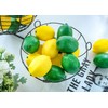 Toopify Toopify 20pcs Yellow Artificial Lemons,Fake Fruit Lemons Artificial Lifelike