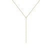 SUFOPE Lariat Gold Necklace for Women,14K Gold Plated Y-Shaped Chain