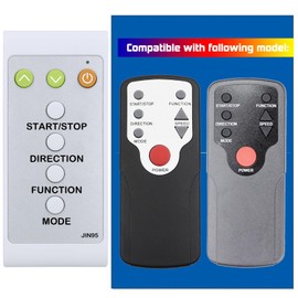 Replacement Remote Control for Many Brands Under Desk Elliptical Machine Electric Stepper, Same with The Right One in The Item Picture, with Oversized Buttons