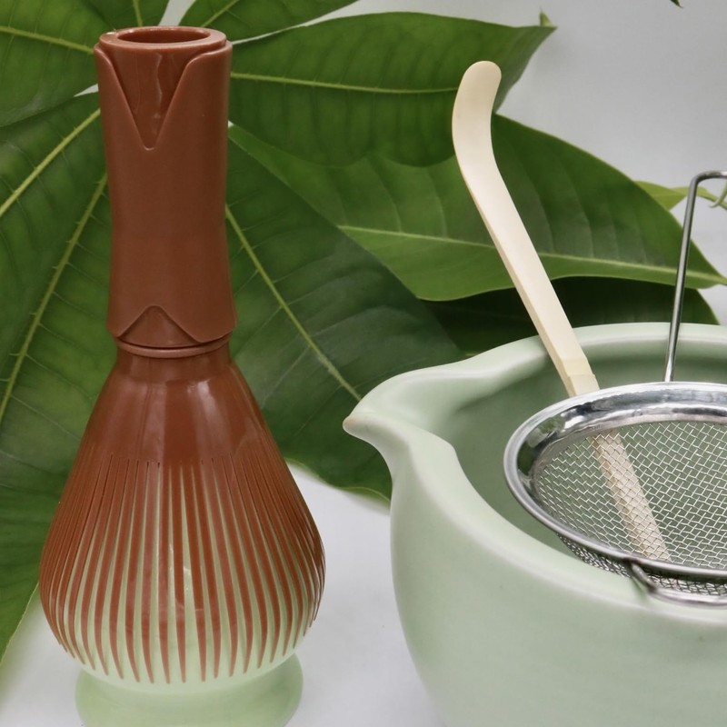 Traditional Matcha Whisk Reusable Resin Matcha Whisk Chasen Dishwasher Safe