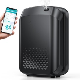 KUNEM Difusor de Aromas para casa Bluetooth Inteligente de 400ML - Difusor de Aceites Esenciales 3000 Sq.Ft Cobertura, Control de la aplicación Blueto