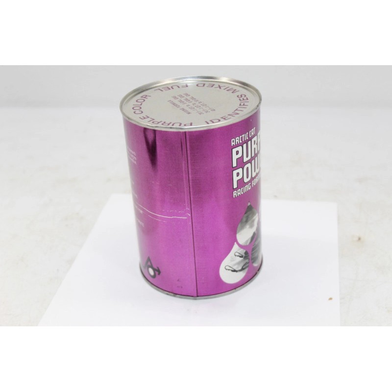 Arctic Cat Vintage Original Arctic Cat Purple Powerlube Snowmobile Oil