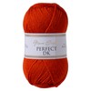 Utopia Crafts DK Double Knitting Yarn, 100g (Red Orange)