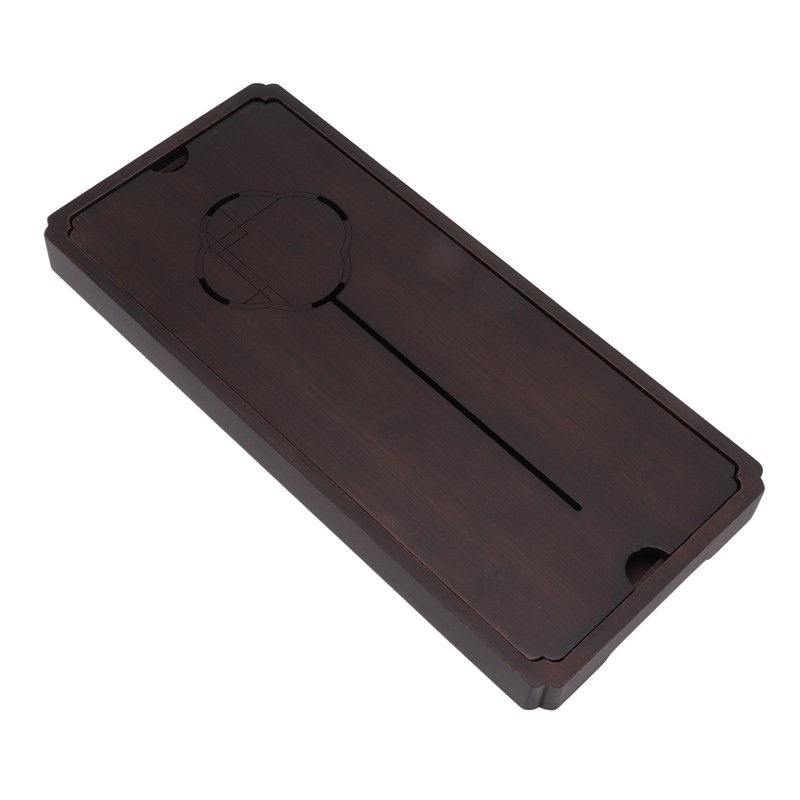Chinese Water Storage Drainage Tea Tray Bamboo Simple Decorative Robust