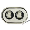 7.5 uf/Mfd Oval Universal Capacitor Replacement Amrad USA2031 Replacement -