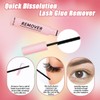 DNSGOOR DIY Lash Extension Kit 590Pcs 9-18mm D Curl Lashes