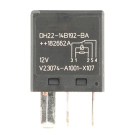 V23074-A1001-X107 DH22-14B192-BA 12VDC 5Pins 30A 1 Form C Automotive Relays Plug-in Micro ISO Relays with Resistor Sames as V23074-A1001-A403 VFMA-15F41-S01 V23074-A1001-X91