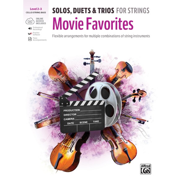 Solos, Duets & Trios for Strings -- Movie Favorites: Flexible