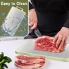 Stainless steel cutting board double sided with Wheat Straw PP
