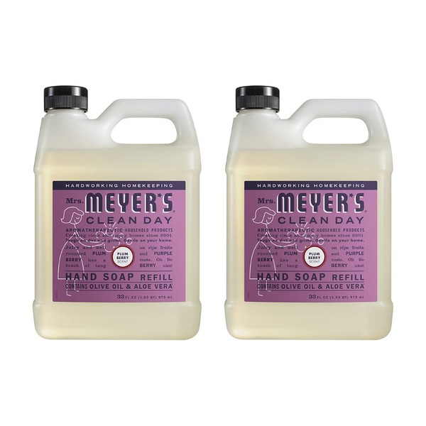 MRS. MEYER'S CLEAN DAY Plum Berry Scent Hand Soap Refill