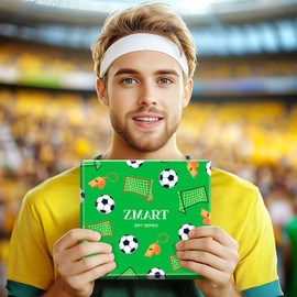 Zmart Soccer Gifts For Men Women - Soccer Mom Dad Fan Gifts, Soccer Team Coach Player Lover Gifts, Soccer Gifts For Teen Boys Girls, Soccer Grip Socks