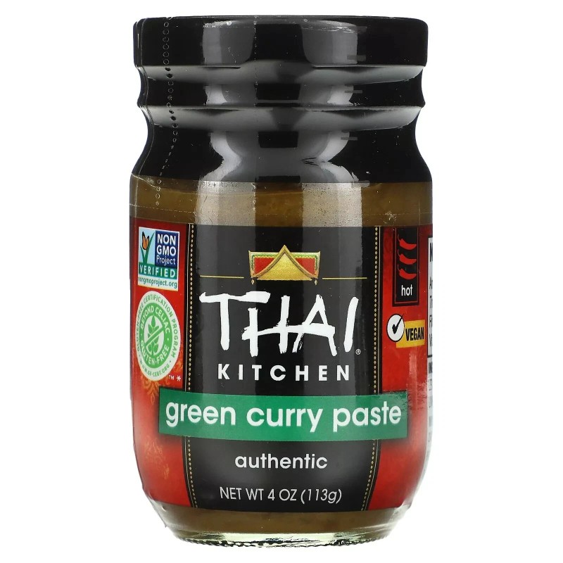 thai Green Curry Paste, Hot, 4 oz (113 g)