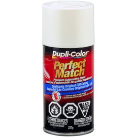 Dupli-Color CBGM03387 Perfect Match Premium Automotive Paint, White, 8 Ounces, 1 (Non-Carb Compliant)