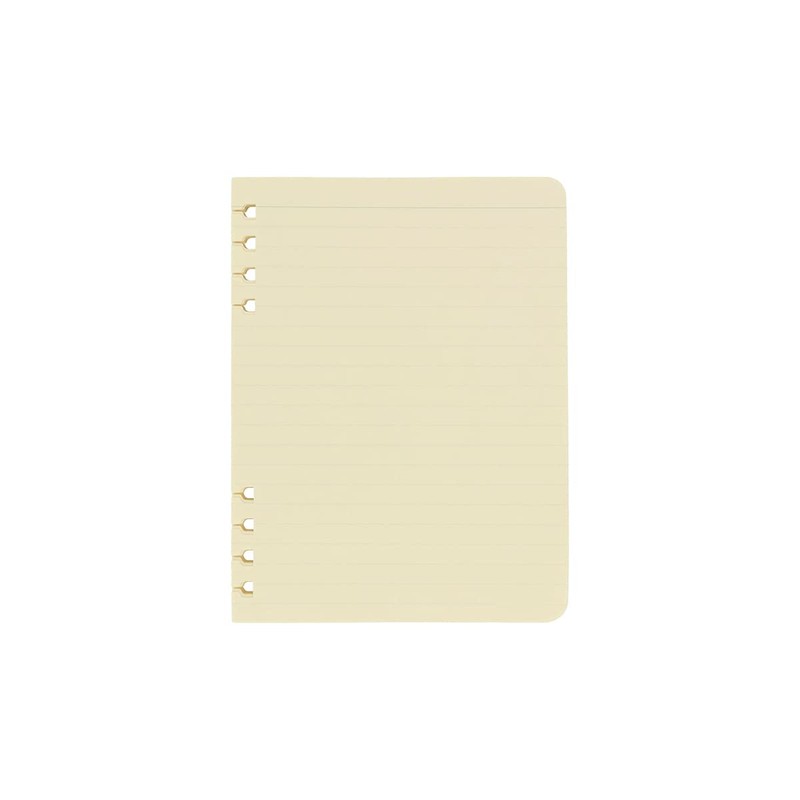 Delphonics Rolburn Flexible Refill Ruled M (Cream) 2-Piece Set of