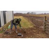 Hooyman Spade Shovel with Heavy Duty Carbon Steel Head Construction,