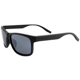 Epoch Eyewear Delta Watersports Fishing Sunglasses Black Frame with Polarized Super-Hydrophobic Smoke Lens UV Protection
