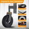 Gate Wheel, 8” Heavy Duty Fence Gate Wheel, Made of