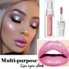 HERBENJOY Metallic Lipstick Glitter Chameleon Lipgloss, Multichrome Tinted Lip Gloss