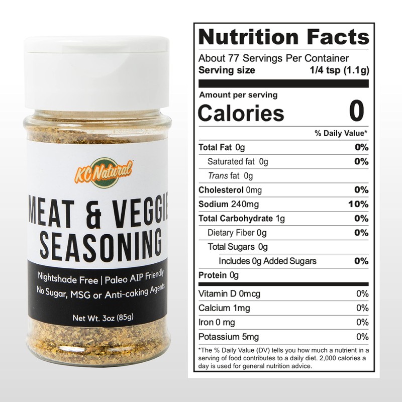 KC Natural - Paleo AIP Seasoning and Salt Bundle (3