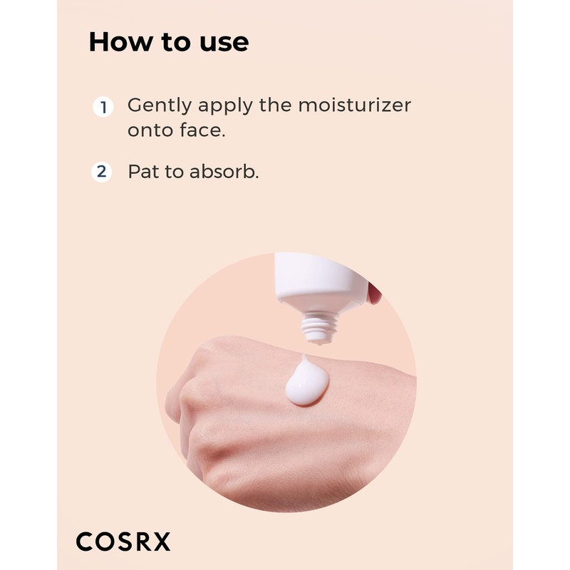 COSRX AC Collection Lightweight Soothing Moisturiser, 80 ml, Aloe Vera