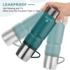 Vacuum Insulated Water Bottle Thermo Water Flask with Cup 680ml/23oz