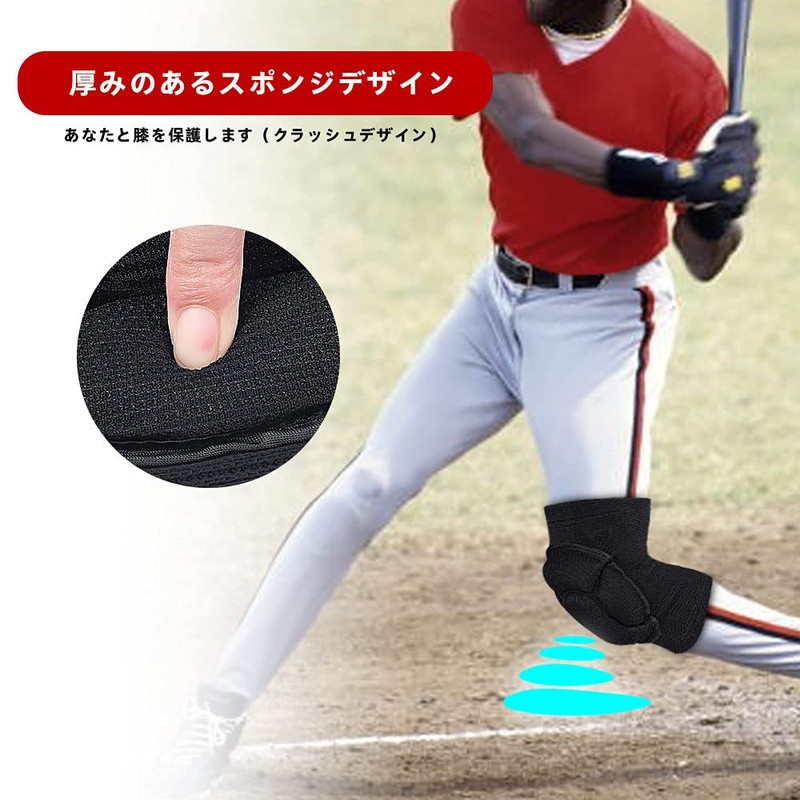 Protective Knee Pads, Thick Sponge Collision Avoidance Knee Sleeve Anti-Slip,