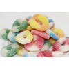 Smarty Stop Mini Sour Gummy Rings Candy GummiRoos (Assorted, 2.2