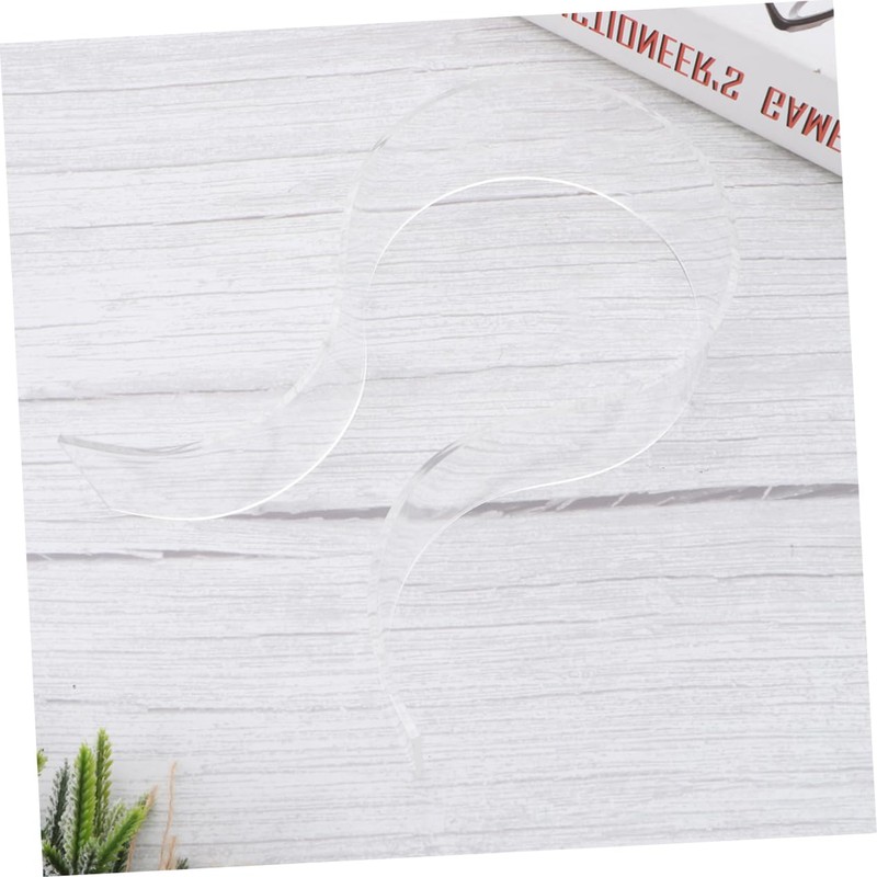 Levemolo Acrylic Headphone Stand u Shape Headset Display Hanger Constructi