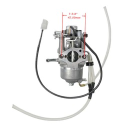 POWER PRODUCTS Carburetor with Stepper Motor, Gaskets, and Fuel Line for GENMAX GM3200i GM3300i 3200-Watt 3300-Watt 145cc Inverter Generators