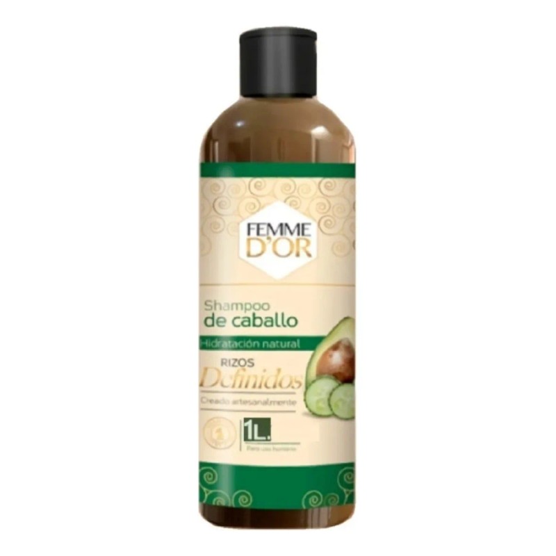Shampoo Femme D'or Rizos Definidos 1 Lt