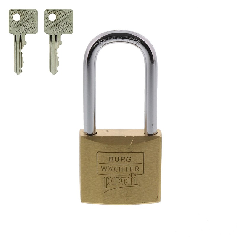 Burg Wächter 116HB 40 45 Lock Brass with High 40