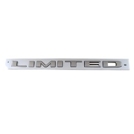 1pc Limited Tailgate Nameplate 3D Badge Emblem Replacement for Ram 2019-2022 1500 2500-3500 68477483AA (Chrome)