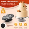 BakeBuddy Professional turntable cake (set) - 30 cm aluminium cake