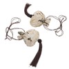 BIUDECO 2pcs Drawstring Sachet Bags Lightweight Empty Bags for Jewelry
