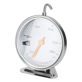 Large Dial Oven Thermometer 50-280℃ - Cooking Thermometer accurately Easy-to-Read Extra Large Clearly Display Shows Marked temperatures for Professional and Home Kitchens Cooking