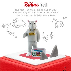 tonies Audio Figures for Toniebox, DIKKA - Oh Yeah Children's Songs for Children from 5 Years, Playing Time Approx. 36 Minutes