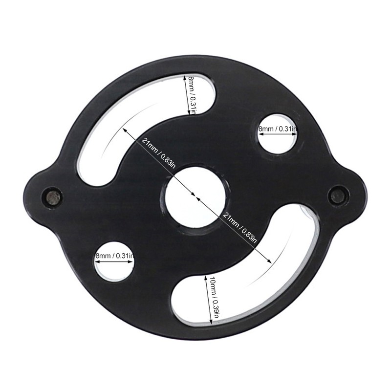 Aluminum Alloy Woodworking Straight Hole Puncher Locator Carpentry Drill Guide